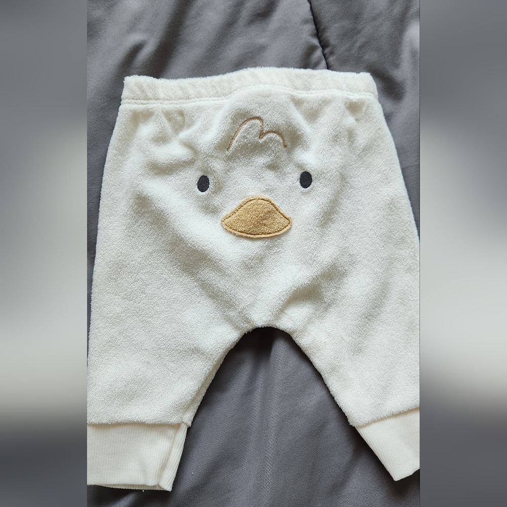 💙0-3 Months Duck Face Baby Pants